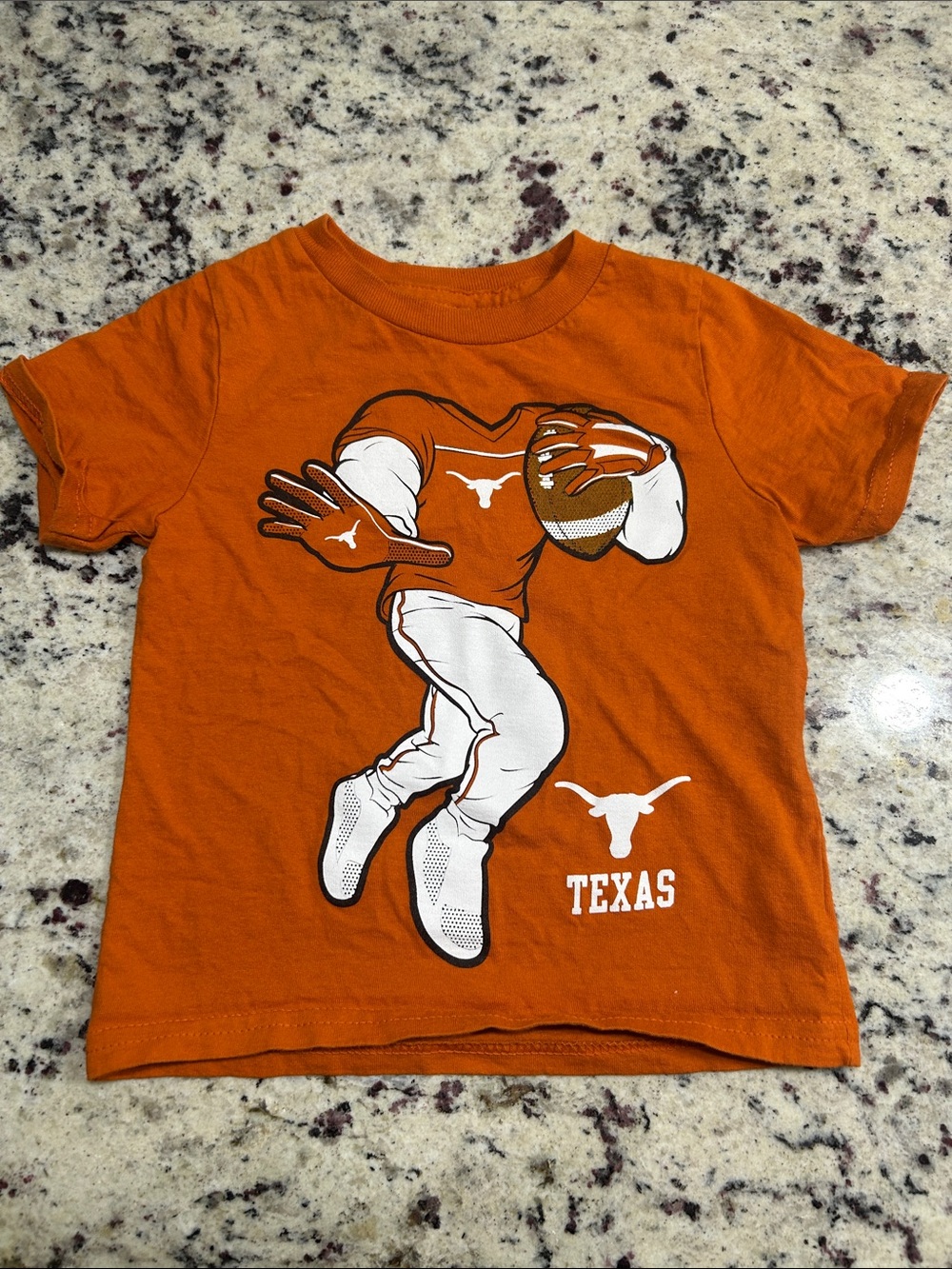 University of Texas Kids Orange Football Graphic Tee